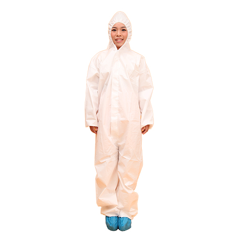 Large Blue Elastic Wrists and Ankles Enviroguard 60 GSM Fabric SMS Coverall 2223B-L Case of 25 Disposable 