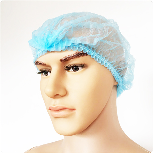 Nonwoven Disposable Blue Mob Clip Cap