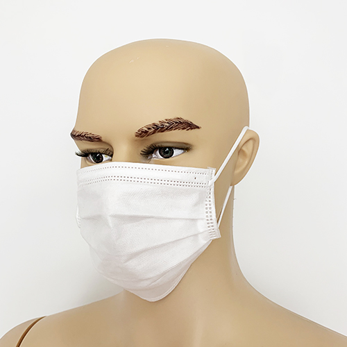 Non woven 3 ply white Disposable Surgical Medical Mask