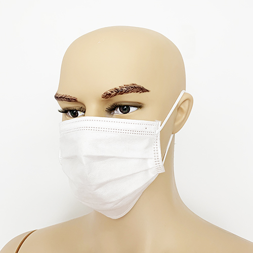 Non woven 3 ply white Disposable Surgical Medical Mask