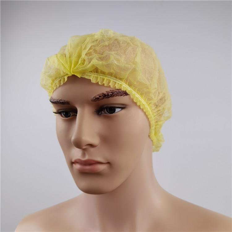 disposable non woven bouffant cap 