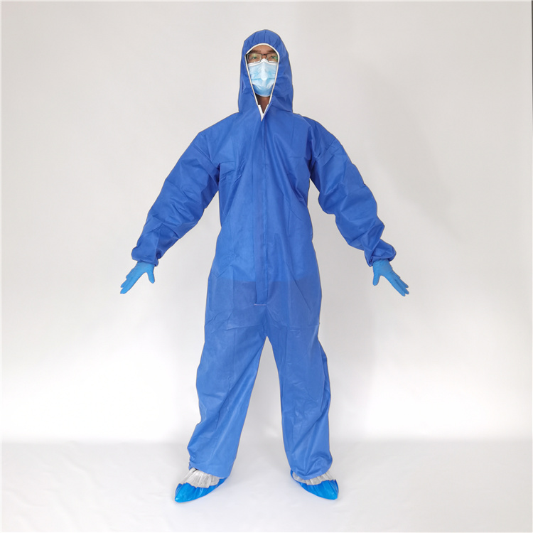 Disposable SMS single use waterproof coveralls