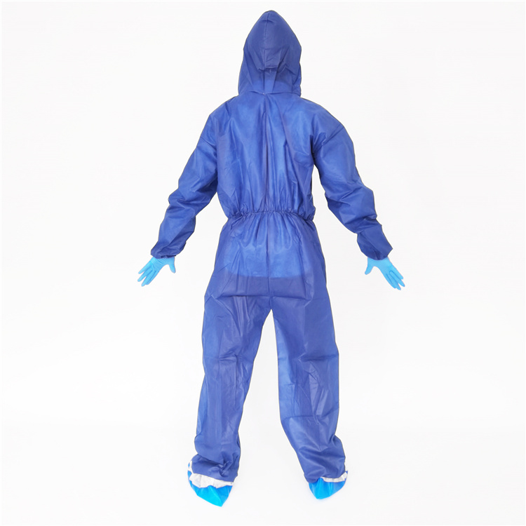 Good quality single use SMS disposable coverall hs code