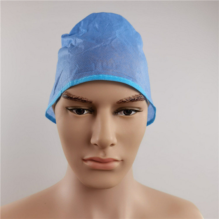 Disposable non woven doctor cap with tie 