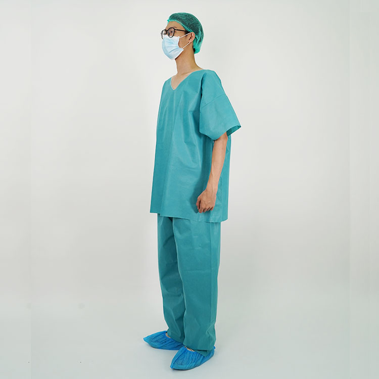 Disposable SMS Medical Scrub Suit
