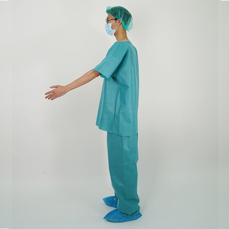 Disposable SMS Medical Scrub Suit