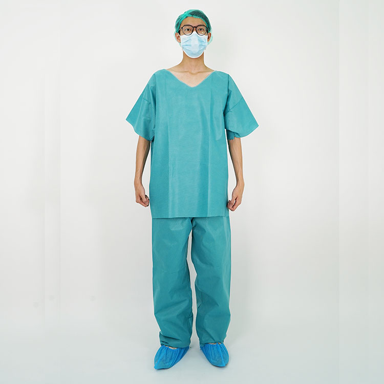 Disposable SMS Medical Scrub Suit