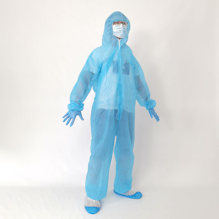 Nonwoven  blue Disposable Coverall