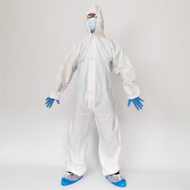 Wholesale waterproof disposable microporous coverall